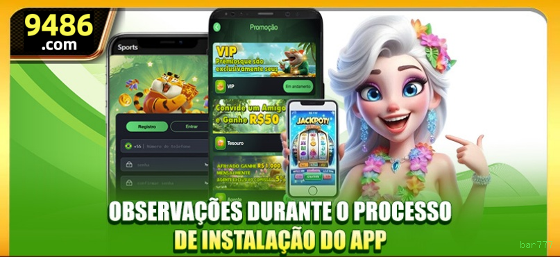 Promoções bar777